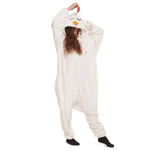 Snuggs Blanket Animal Onesie Chicken